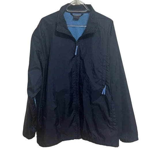Nike Other - Nike Navy Blue 100% Nylon Jacket Size Large